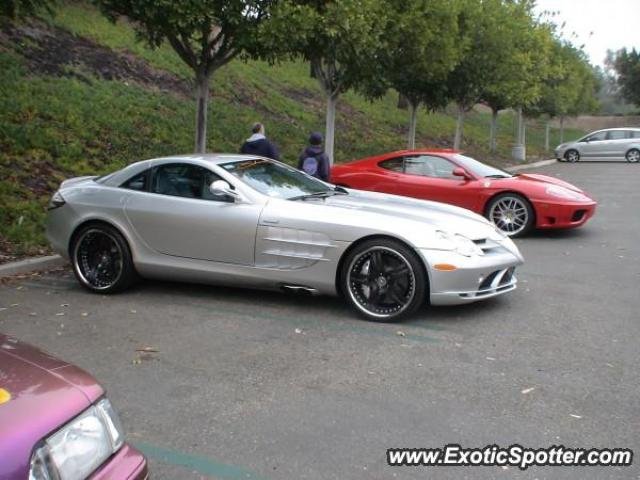 Mercedes SLR spotted in Irvine, California