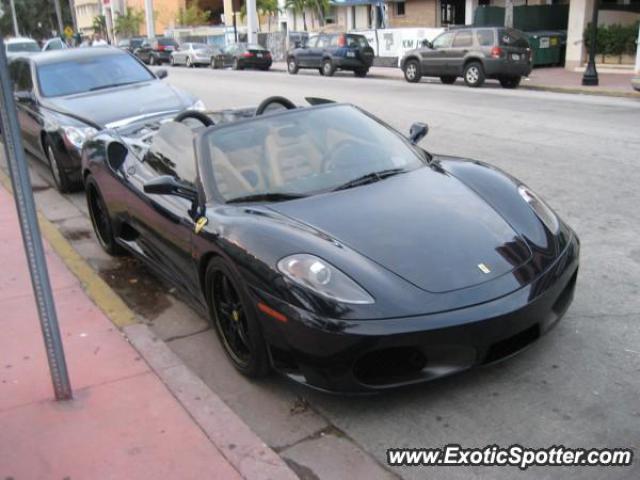 Ferrari F430 spotted in South Beach, Florida