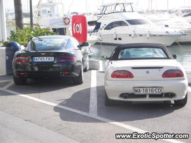 Aston Martin DB9 spotted in Puerto Banus, Spain