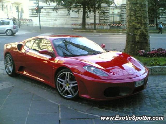 Ferrari F430 spotted in ROME, Italy