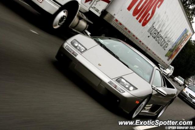 Lamborghini Diablo spotted in Calabasas, California