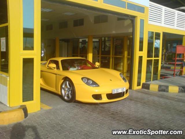 Porsche Carrera GT spotted in Dubai, United Arab Emirates