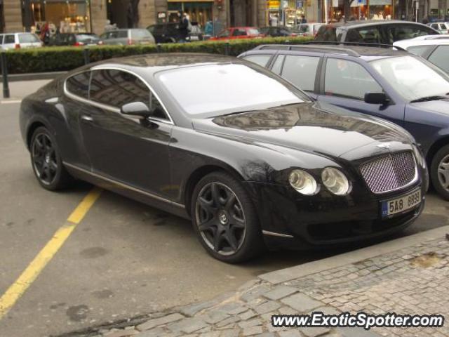 Bentley Continental spotted in Prag, Czech Republic