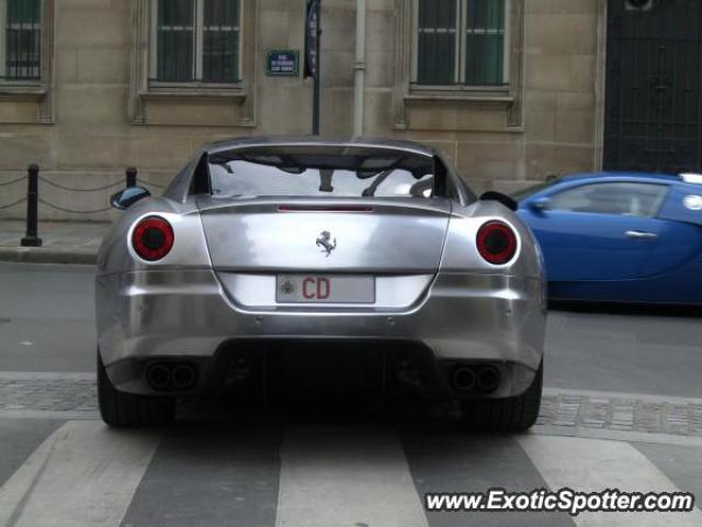 Ferrari 599GTB spotted in Paris, France