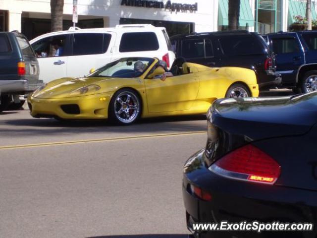 Ferrari 360 Modena spotted in La Jolla, California