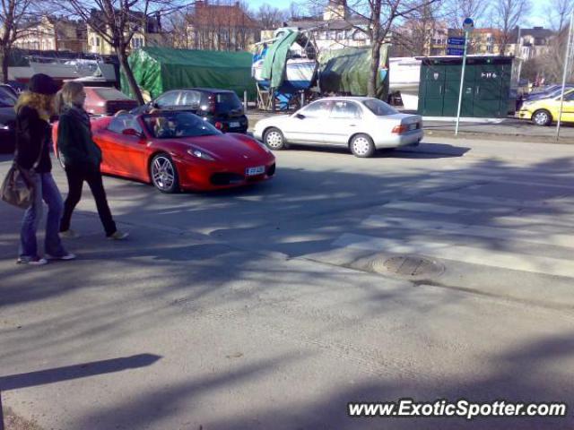 Ferrari F430 spotted in Helsinki, Finland