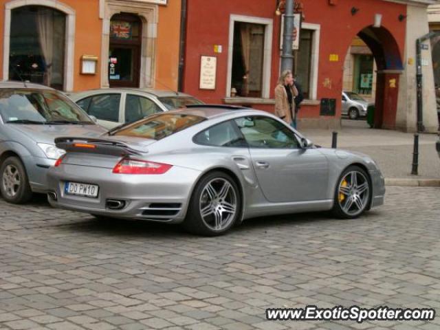 Porsche 911 Turbo spotted in Wroclaw, Poland