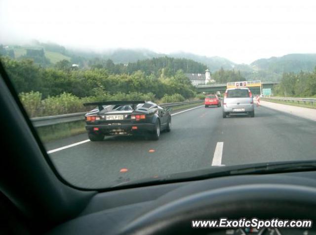 Lamborghini Countach spotted in Innsbruck, Austria