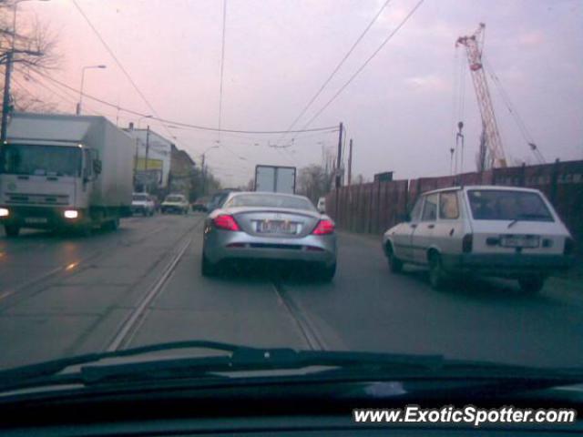 Mercedes SLR spotted in Bucharest, Romania