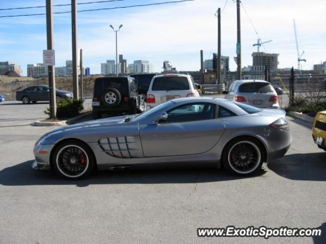 Mercedes SLR spotted in Toronto, Canada