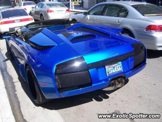 Lamborghini Murcielago spotted in Beverly Hills, California