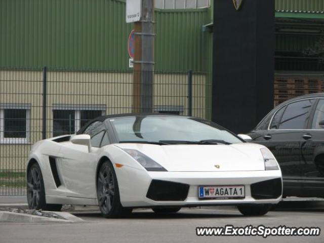 Lamborghini Gallardo spotted in Vienna, Austria