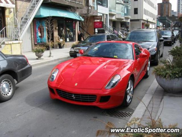 Ferrari 599GTB spotted in Toronto, Canada