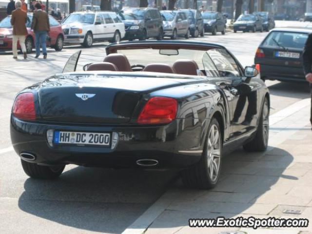 Bentley Continental spotted in Hamburg, Germany