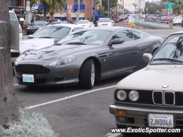 Aston Martin DB9 spotted in La Jolla, California