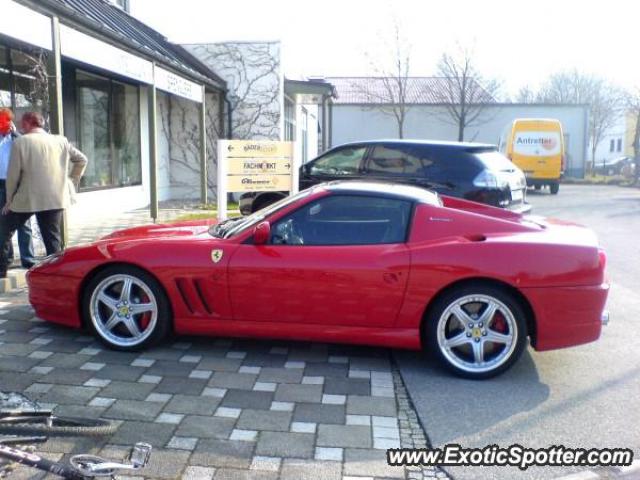 Ferrari 575M spotted in Miesbach, Germany