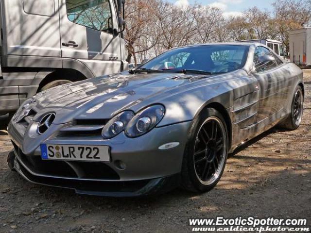 Mercedes SLR spotted in Barçelona, Spain