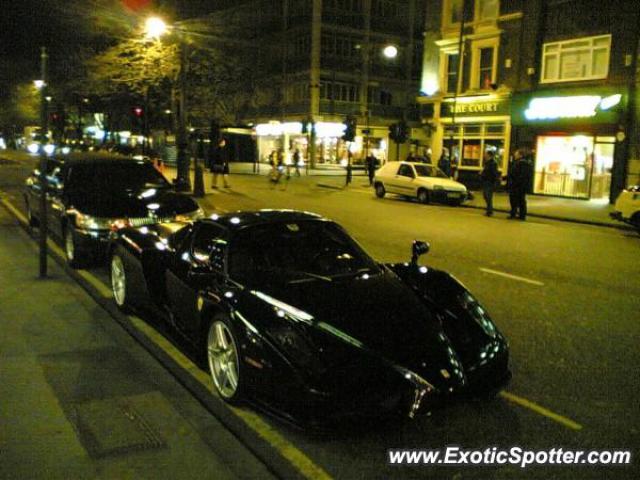 Ferrari Enzo spotted in London, United Kingdom