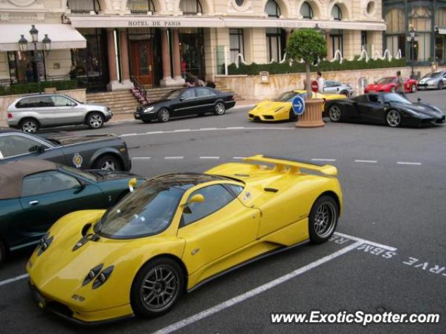 Pagani Zonda spotted in Monaco, Monaco