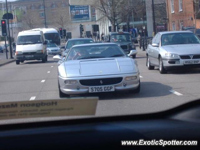 Ferrari F355 spotted in London, United Kingdom