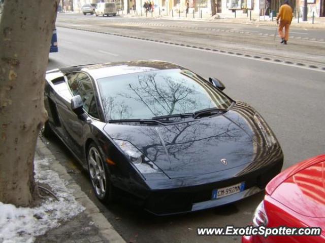 Lamborghini Gallardo spotted in Budapest, Hungary