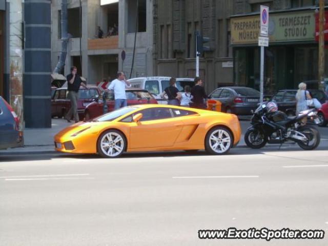 Lamborghini Gallardo spotted in Budapest, Hungary