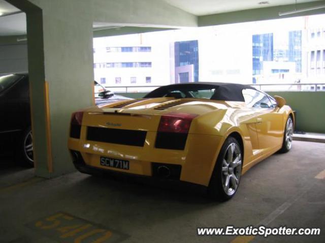 Lamborghini Gallardo spotted in Singapore, Singapore