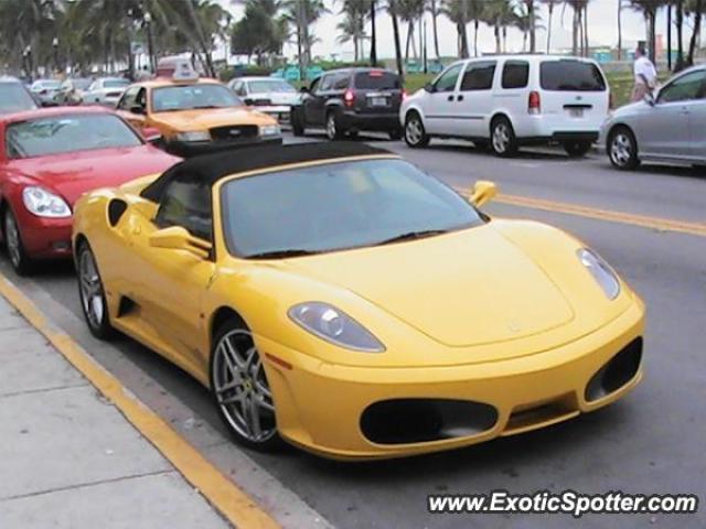 Ferrari F430 spotted in South Beach, Miami, Florida