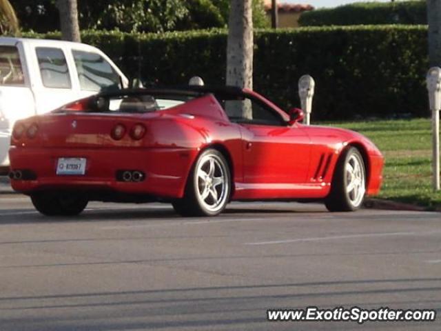 Ferrari 575M spotted in Palm Beach, Florida