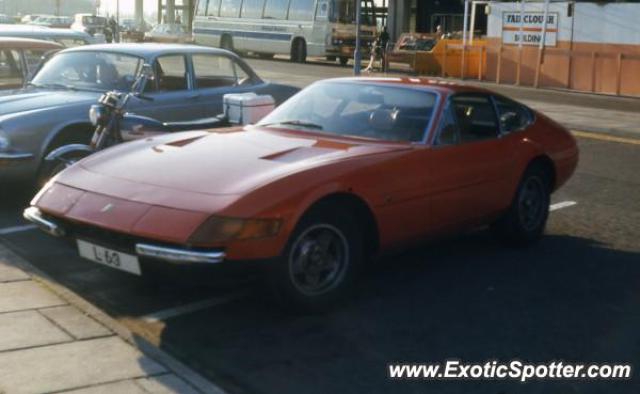 Ferrari Daytona spotted in Glasgow Airport, United Kingdom