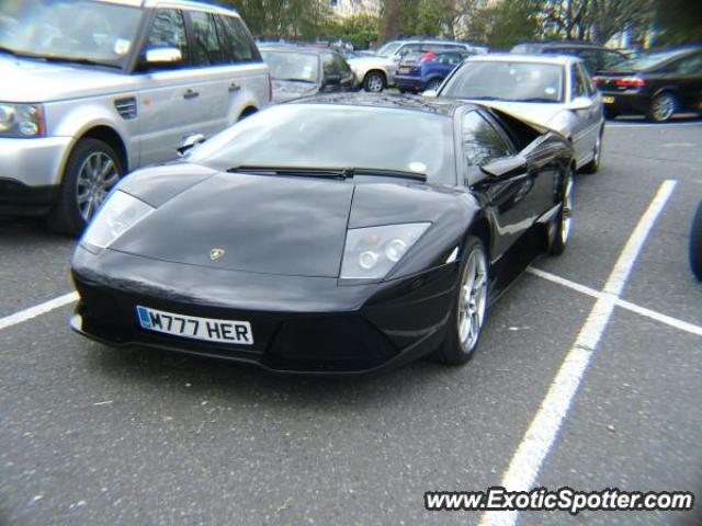 Lamborghini Murcielago spotted in London, United Kingdom