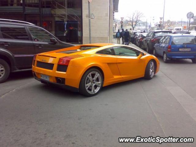 Lamborghini Gallardo spotted in Budapest, Hungary