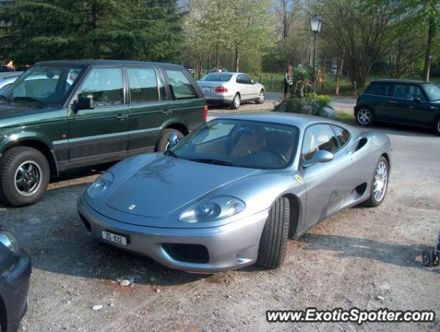 Ferrari 360 Modena spotted in Ascona, Switzerland