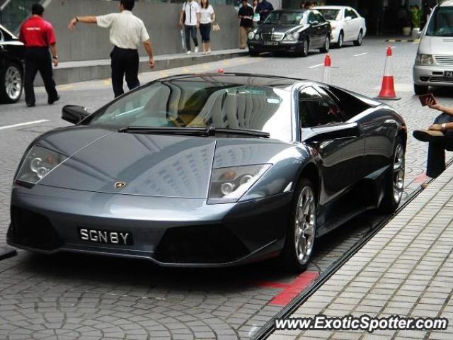 Lamborghini Murcielago spotted in Singapore, Singapore