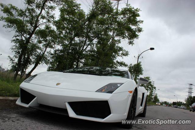 Lamborghini Gallardo spotted in Montreal, Canada