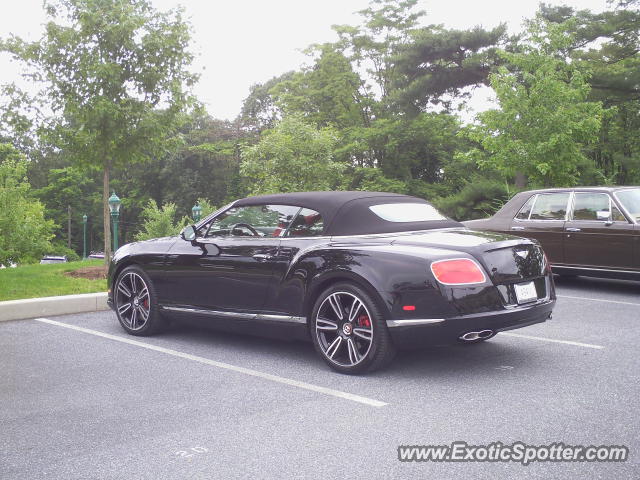 Bentley Continental spotted in Hershey, Pennsylvania