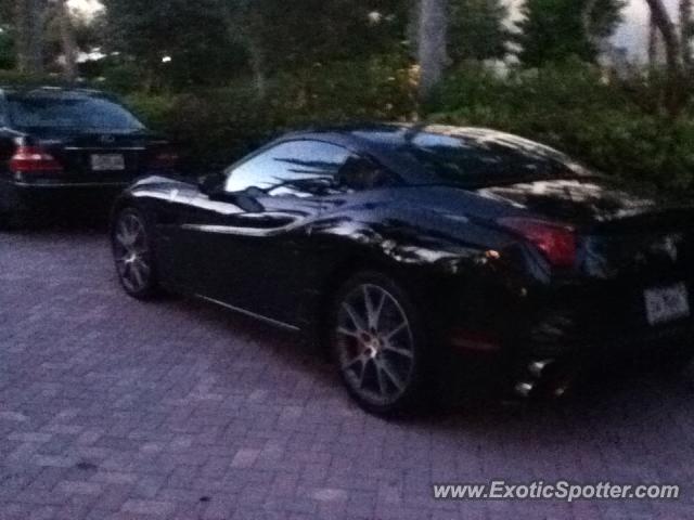 Ferrari California spotted in Naples, Florida