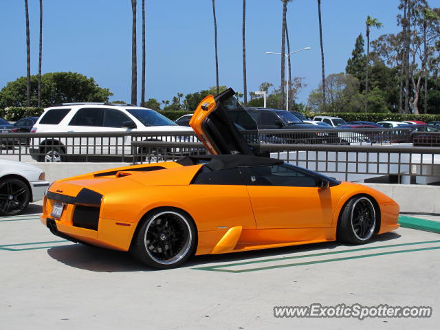Lamborghini Murcielago spotted in Newport Beach, California