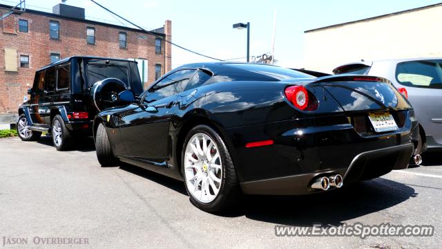 Ferrari 599GTB spotted in Red Bank, New Jersey