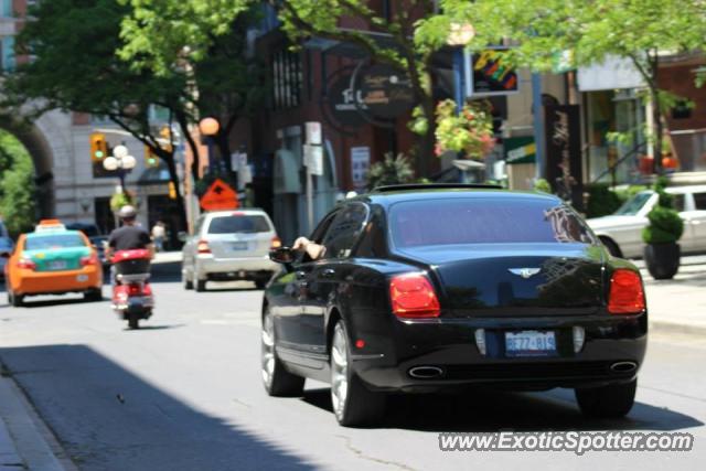 Bentley Continental spotted in Toronto, Canada