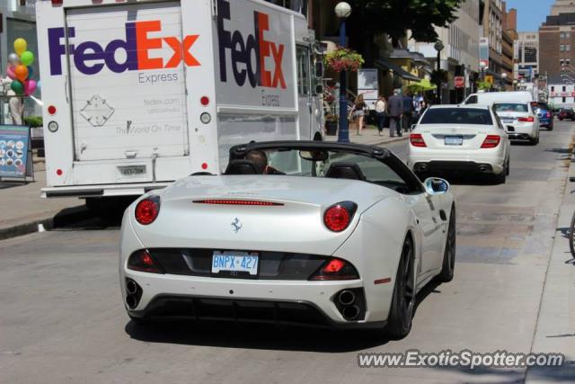 Ferrari California spotted in Toronto, Canada