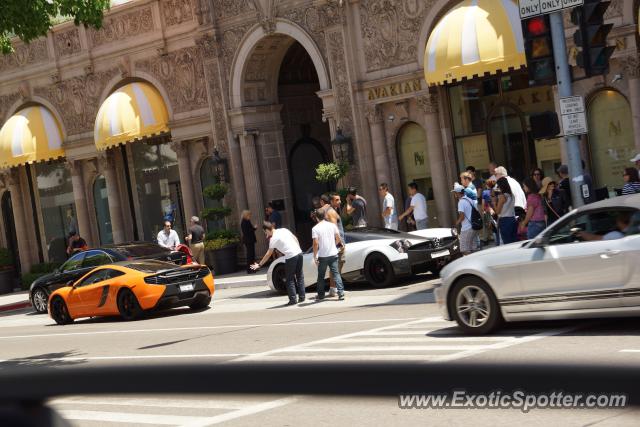 Pagani Huayra spotted in Beverly Hills, California