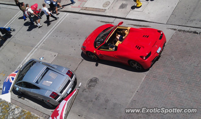 Ferrari 458 Italia spotted in Toronto, Ontario, Canada