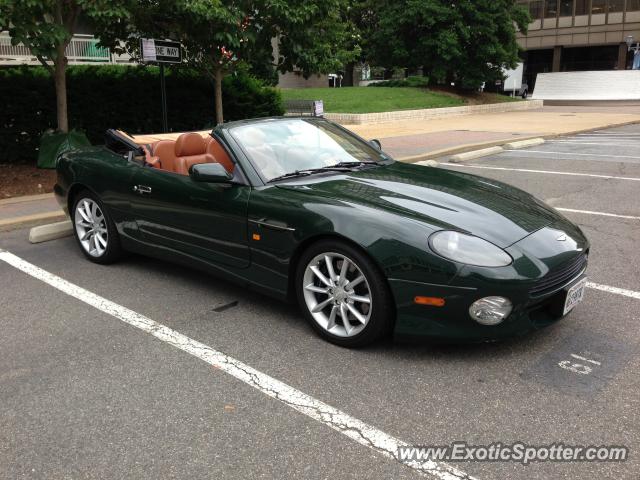 Aston Martin DB7 spotted in Arlington, Virginia