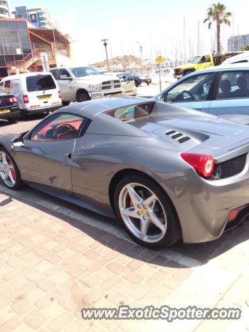 Ferrari 458 Italia spotted in Herzeliya, Israel