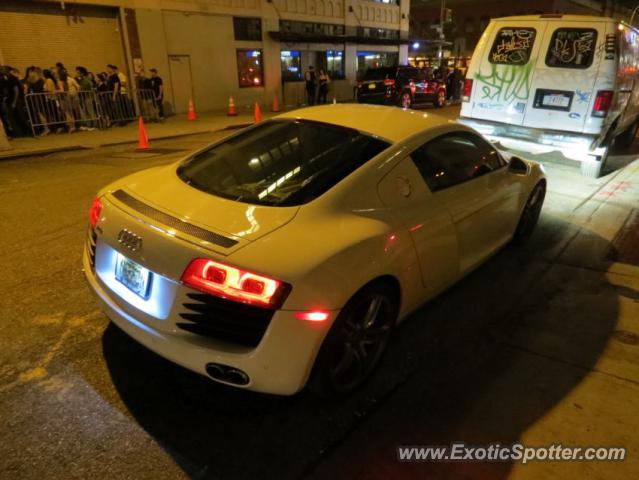 Audi R8 spotted in New York City, New York