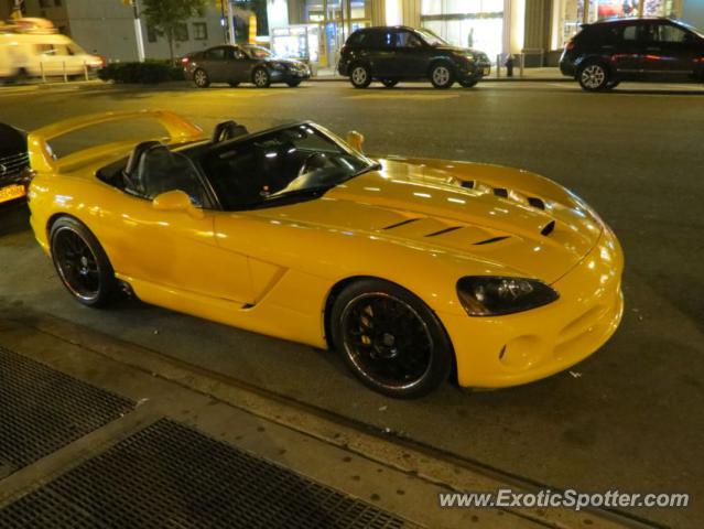 Dodge Viper spotted in New York City, New York