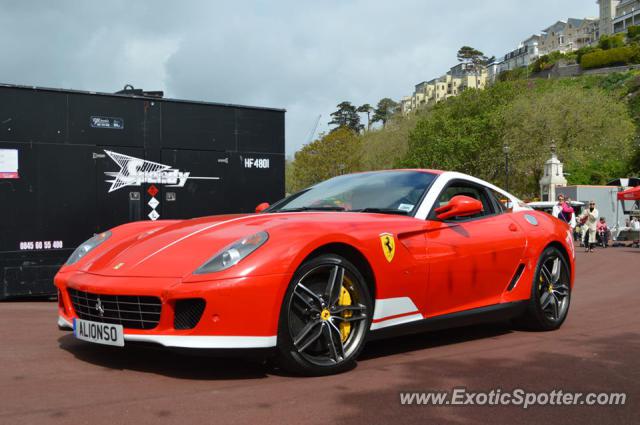 Ferrari 599GTB spotted in Lynmouth, United Kingdom