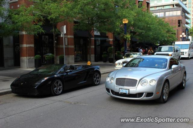 Bentley Continental spotted in Toronto, Canada