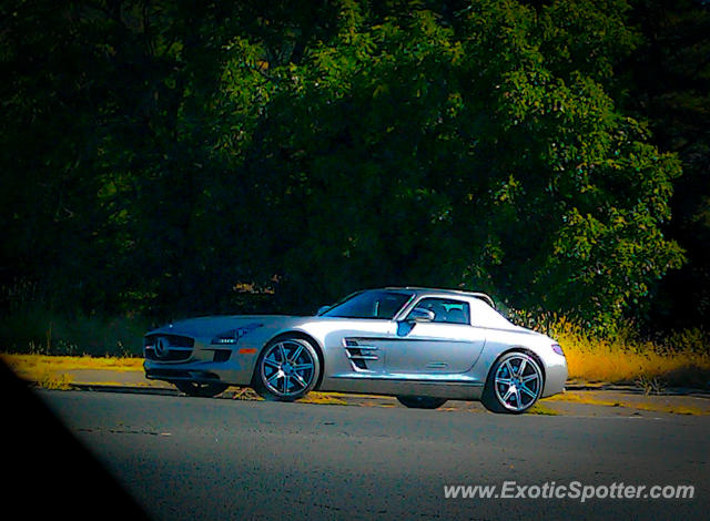 Mercedes SLS AMG spotted in Santa Rosa, California